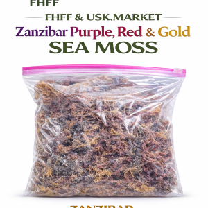 FHFF Fund Raiser: Zanzibar Red, Purple & Gold Hydrated Sea Moss